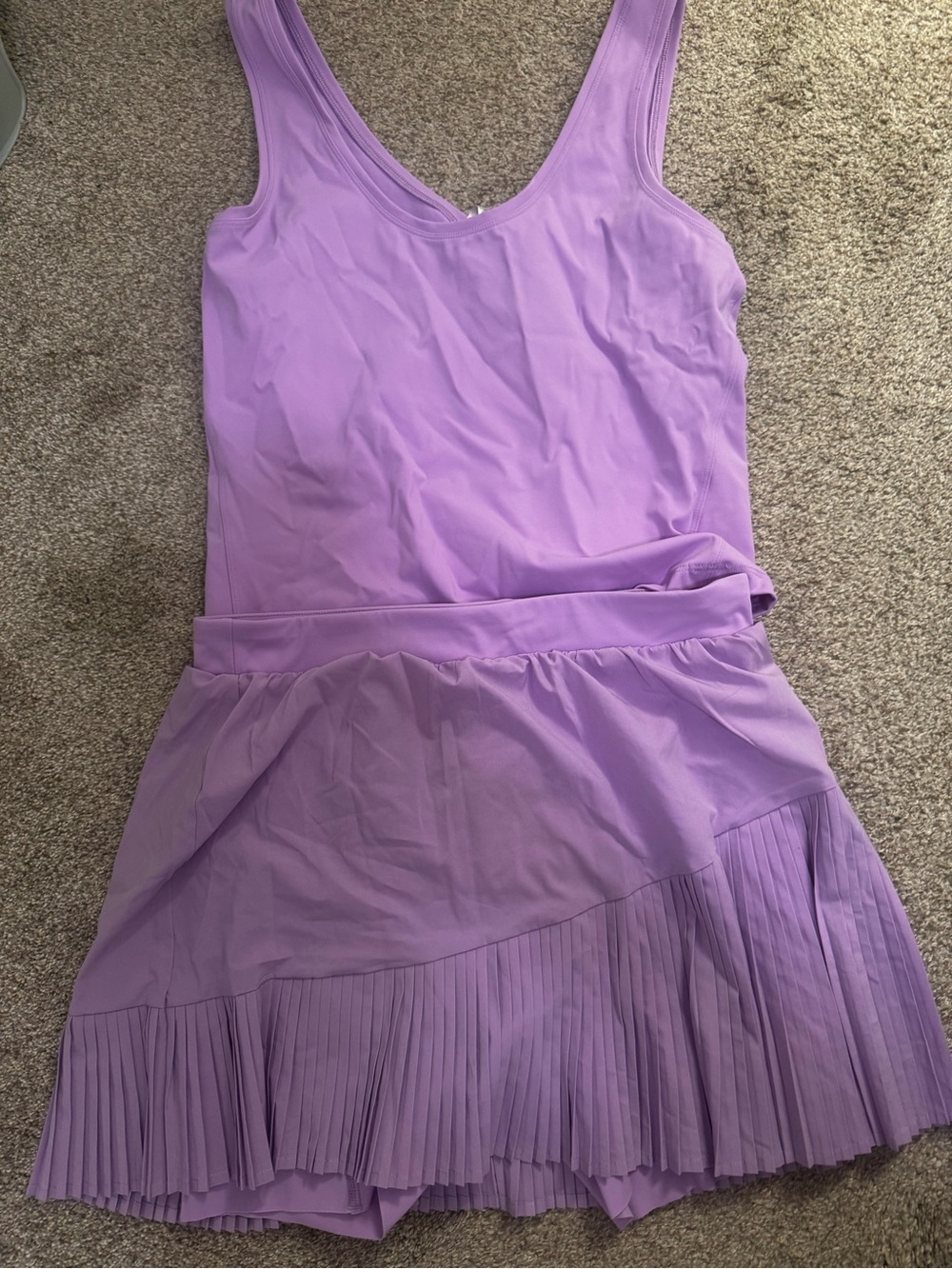 Spanx purple NWOT purple tennis set